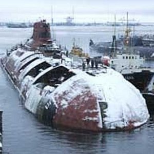 Smutný konec ponorek Typhoon - Po pádu SSSR byly tři z typofonů krátce vyřazeny. Pouze Severstal, Arkhangel'sk a Dmitri Donskoi zůstávají.